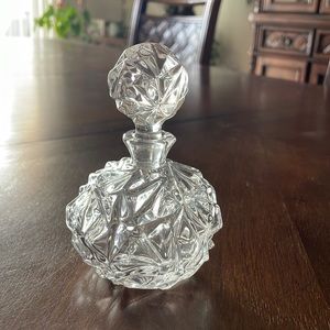 Tiffany & co. Rock Cut Crystal perfume bottle
